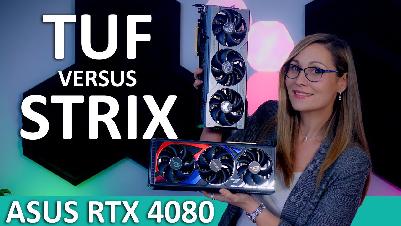 Видеокарты ASUS RTX 4080 — ROG Strix против TUF Gaming против Founders Edition