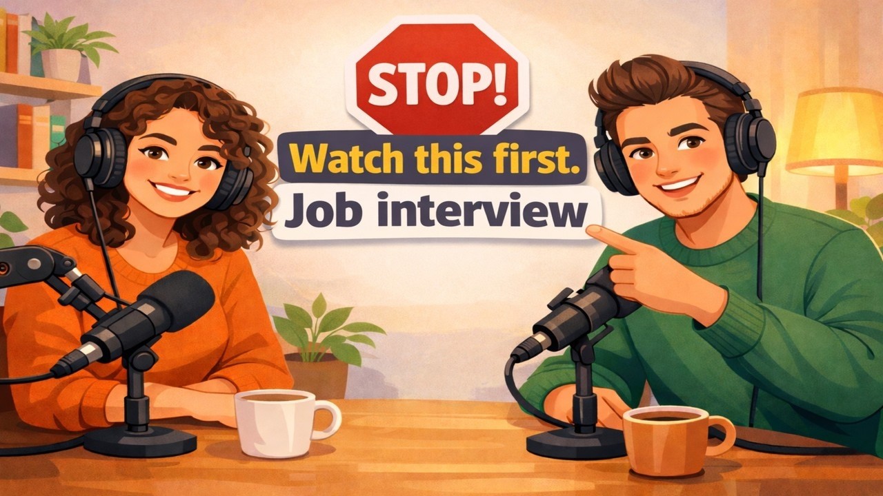 Learn English for Job Interviews | Common Questions & Answers Practice | English Podcast
