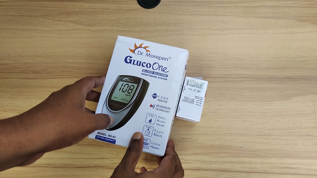 ✅ Dr Morepen Gluco One BG 03 Glucometer Unboxing ⚡⚡⚡