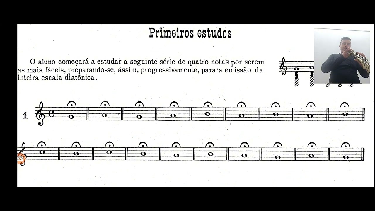 Sax Soprano Método Amadeu Russo Lição 1