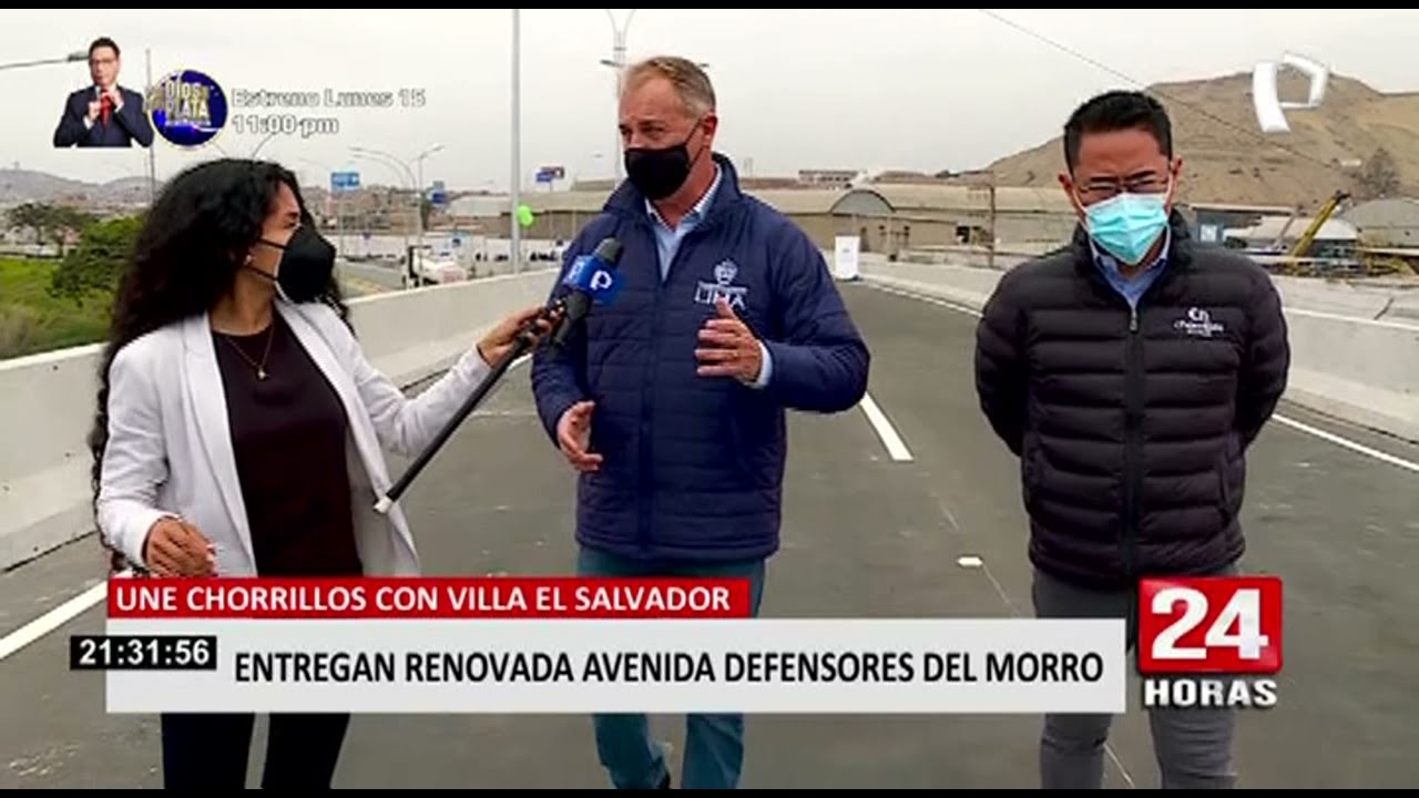 Chorrillos: avenida Defensores del Morro luce totalmente renovada