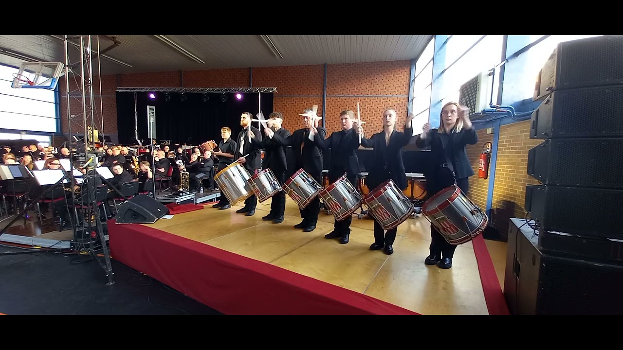 Tambours de l' Orchestre d'Harmonie l' Amicale de Watten, Concert du festival de Watten du18-05-2024