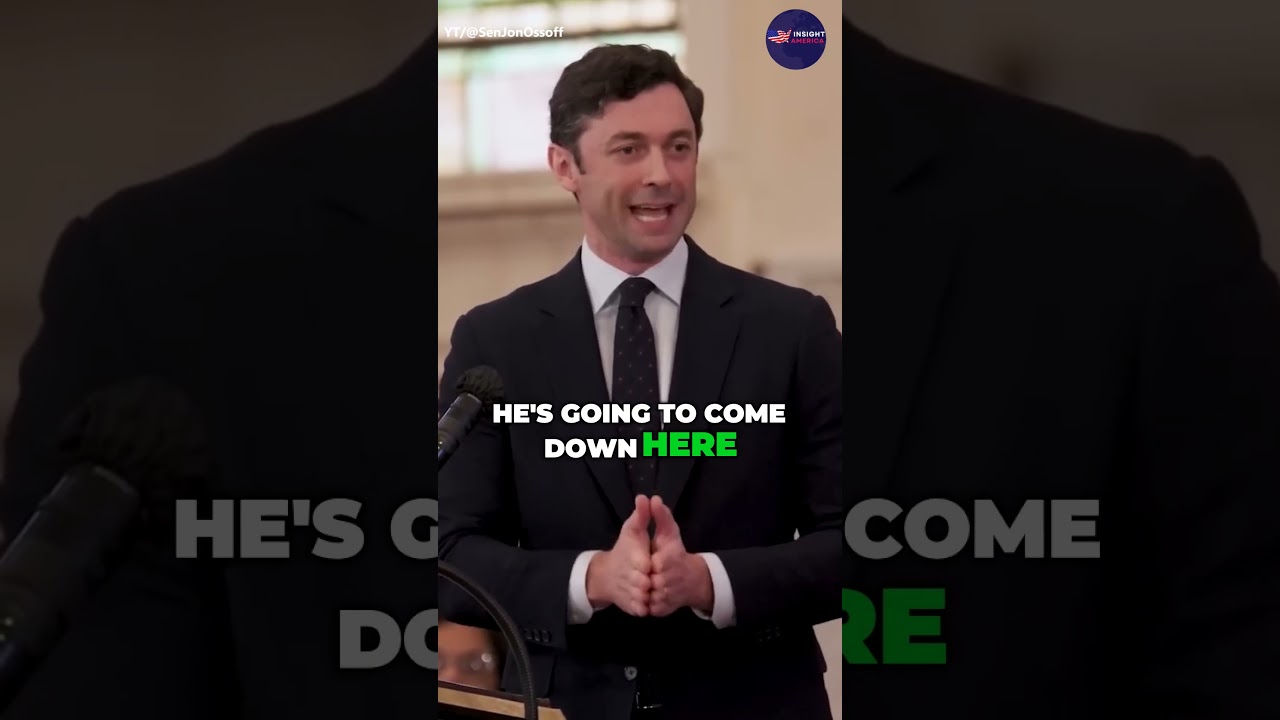 US News: 'Trump Will Be Dealt His Most Resounding Defeat': Jon Ossoff Chilling Warning #shorts