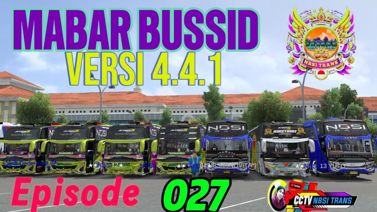 Mabar GRUP NBSI TRANS ‼️ MAP SEMARANG -CIREBON#bussid #cctv #automobile