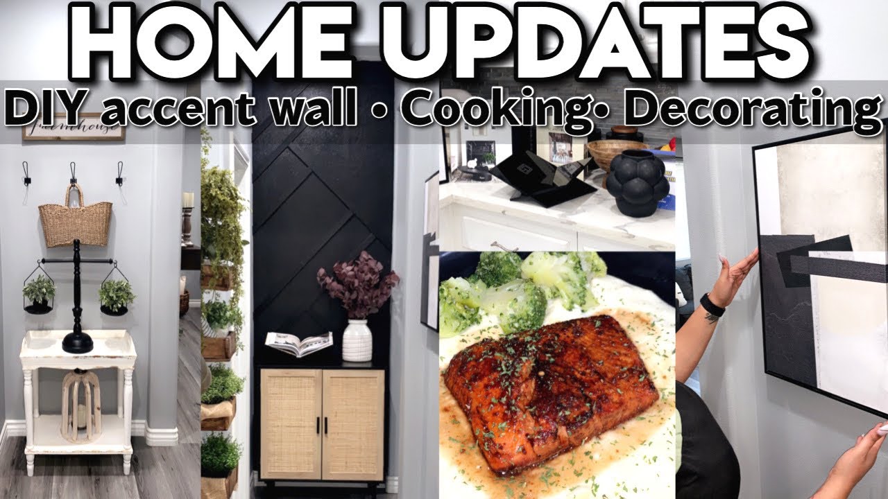 DECORATE WITH ME | CLEAN + DECORATE | HOME UPDATES | HOME REFRESH