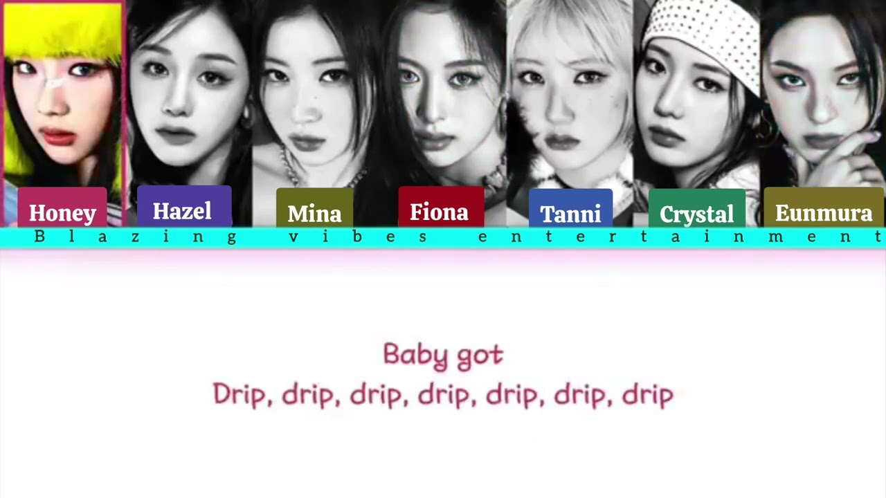 Drip by Crystal spark under Blazing vibes ent 