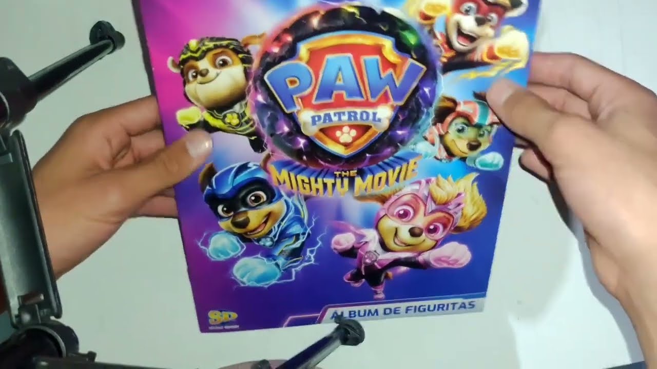 Álbum de figuritas, Paw Patrol - Unboxing #1