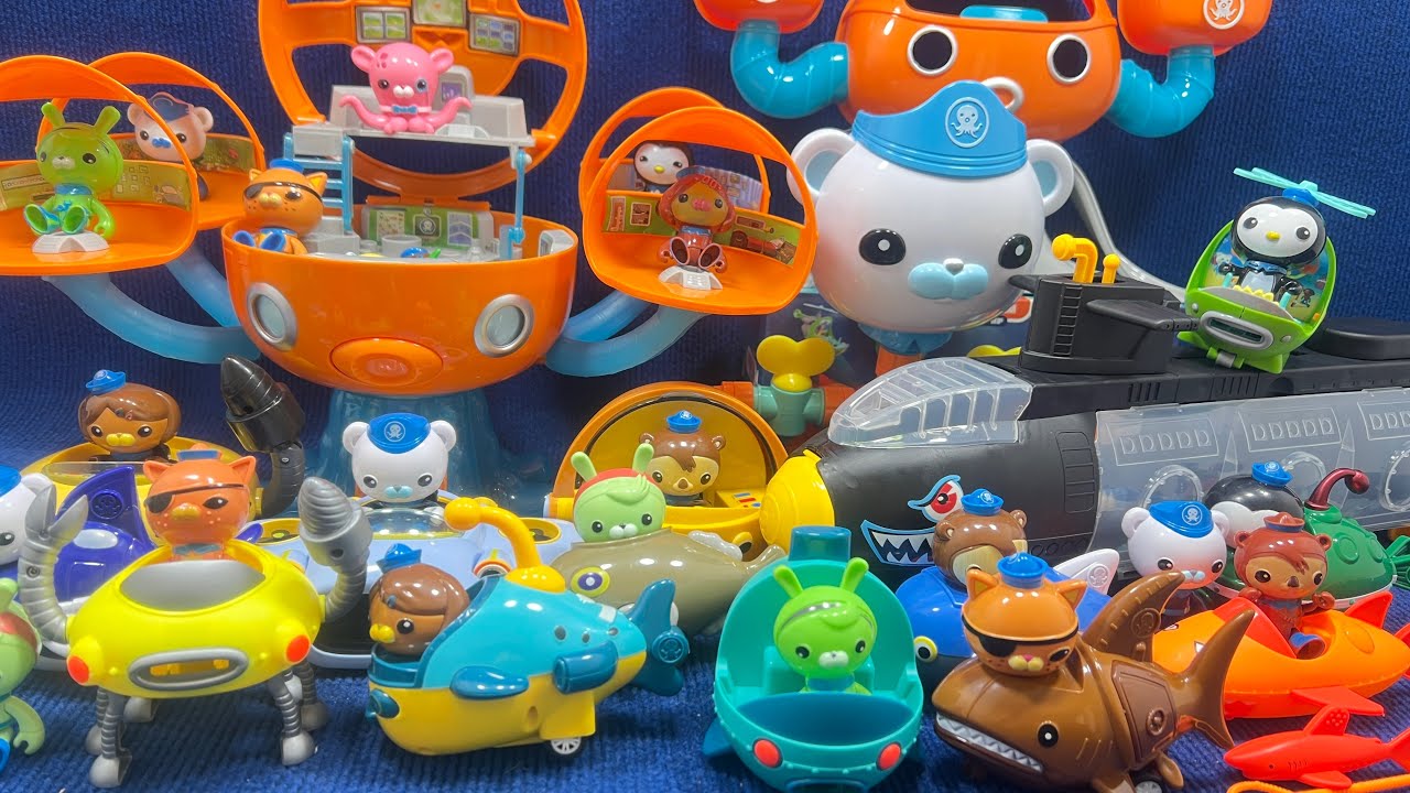 10 Minutes Satisfying with Unboxing Octonauts and Octopus Castle Toys Collection ASMR | Review Toys