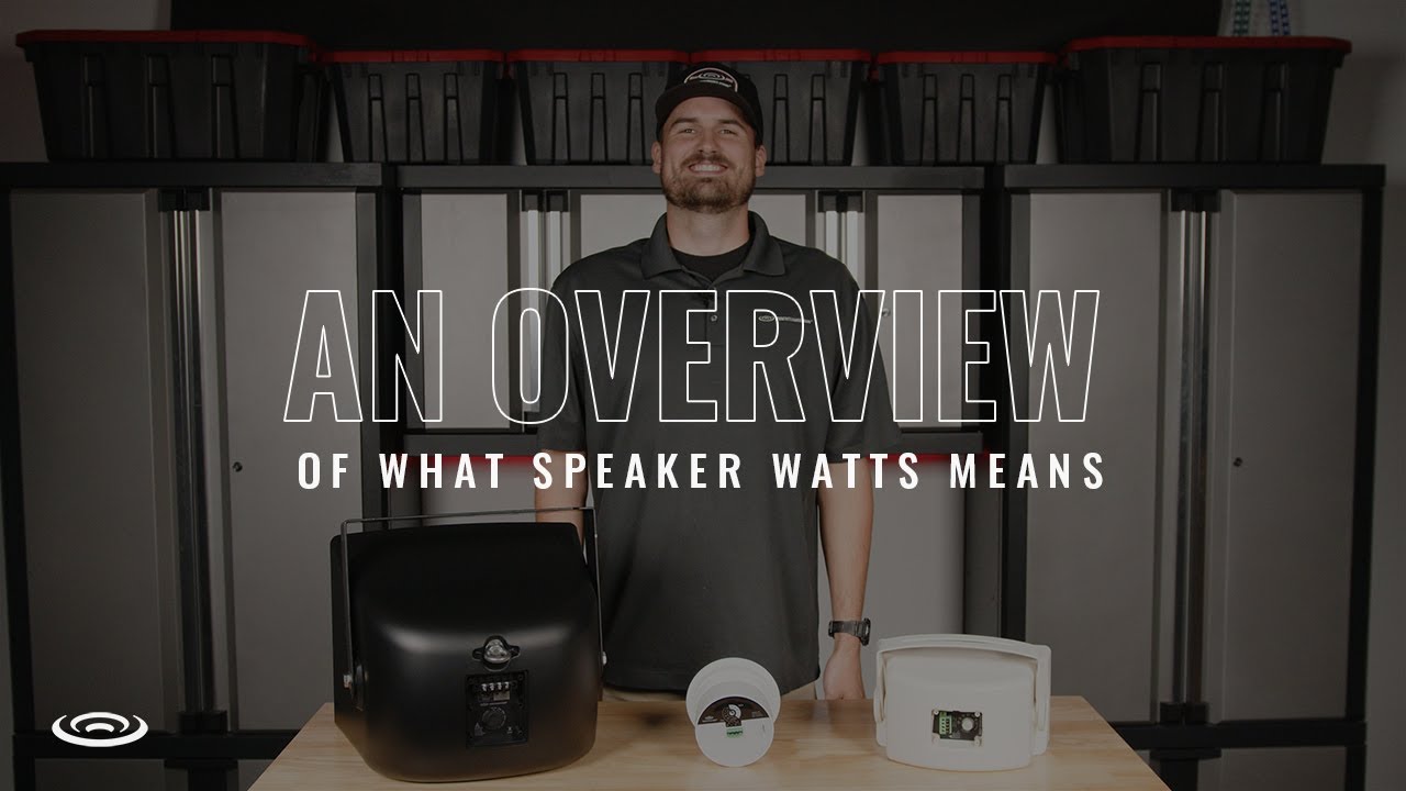 What Does Watts Mean for Speakers?