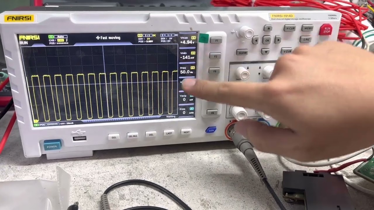 🔥🔥🔥Hướng dẫn ae sửa dụng máy hiển thị sóng FNIRSI-1014D ,100MHz-1GSa/s