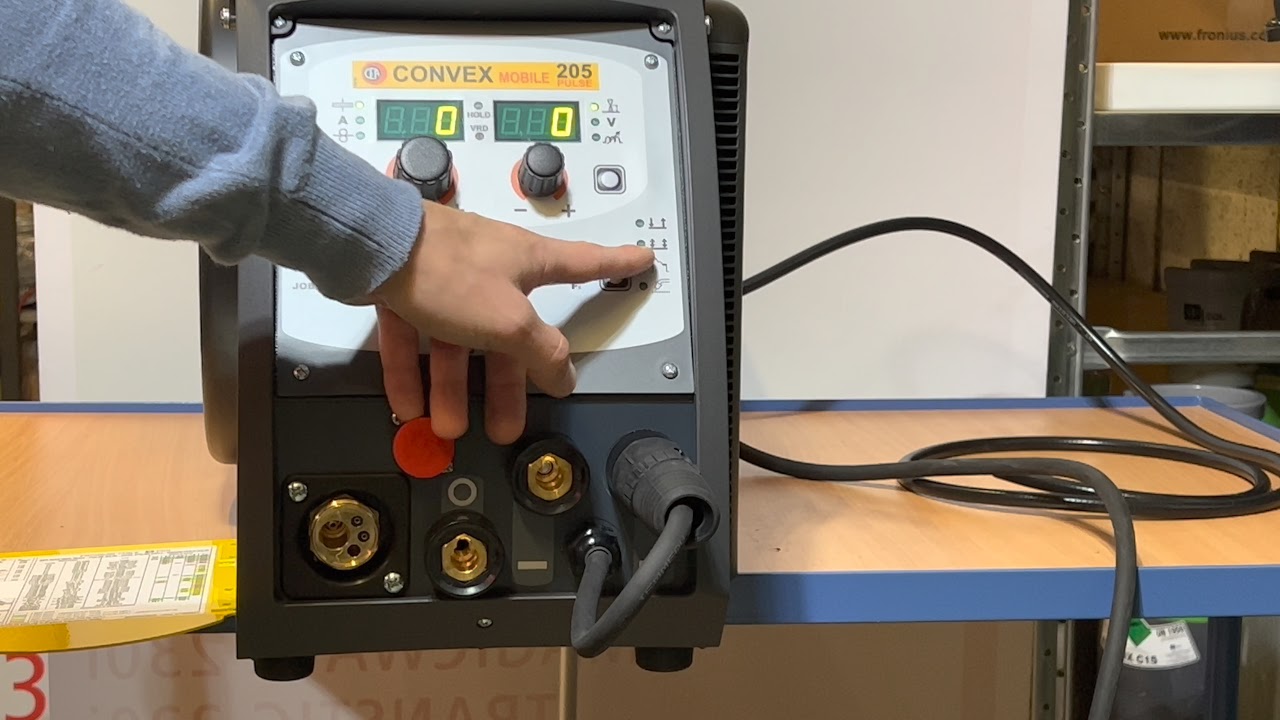 Présentation poste à souder MIG MAG CEA CONVEX 205 / 255 / 325 / 405 pulse | Deronne-soudure.fr
