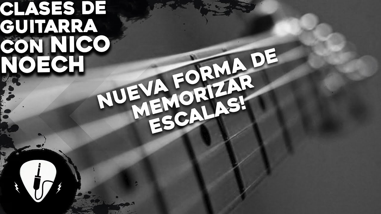 Una Nueva Forma de Memorizar Escalas en la Guitarra | Clases de Guitarra con Nico Noech
