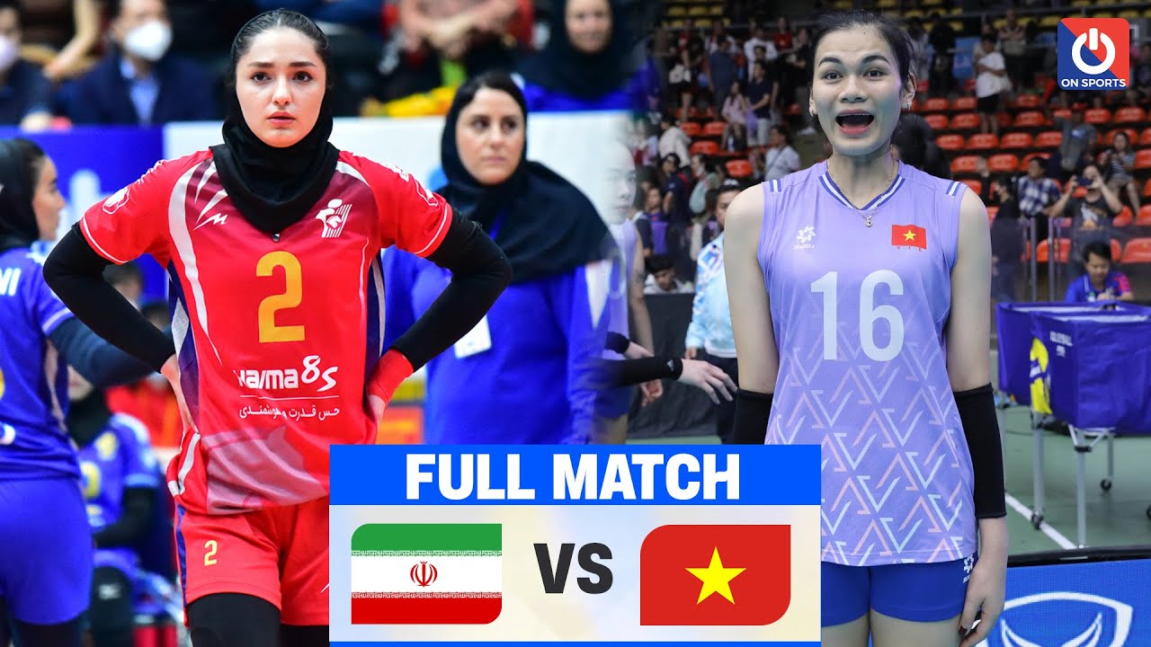 Full HD | IRAN vs VIỆT NAM | Như Quỳnh liên tục bắn phá khiến đối thủ Tây Á khóc thét
