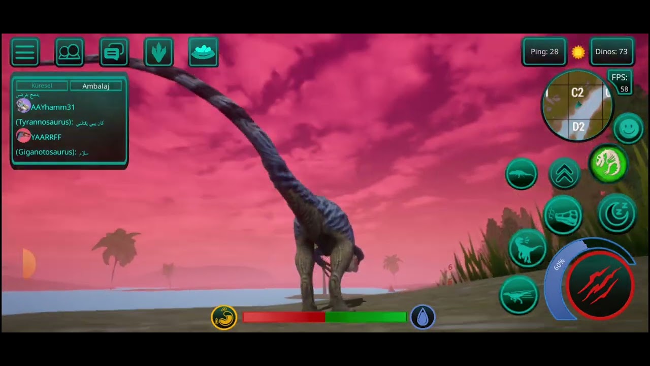 the cursed isle procetosaurus ile oynadım (the cursed isle türkçe)
