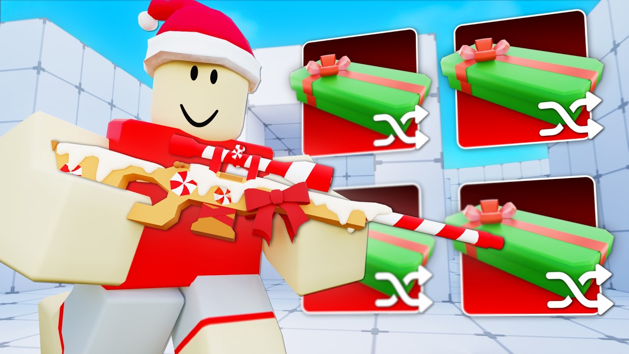 RIVALS RANKED but FESTIVE CASES choose my loadout..