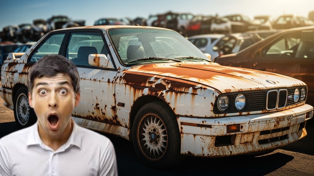 I Turned the RUSTIEST BMW M3 E30 1991 Full Restoration ASMR | Better Than New