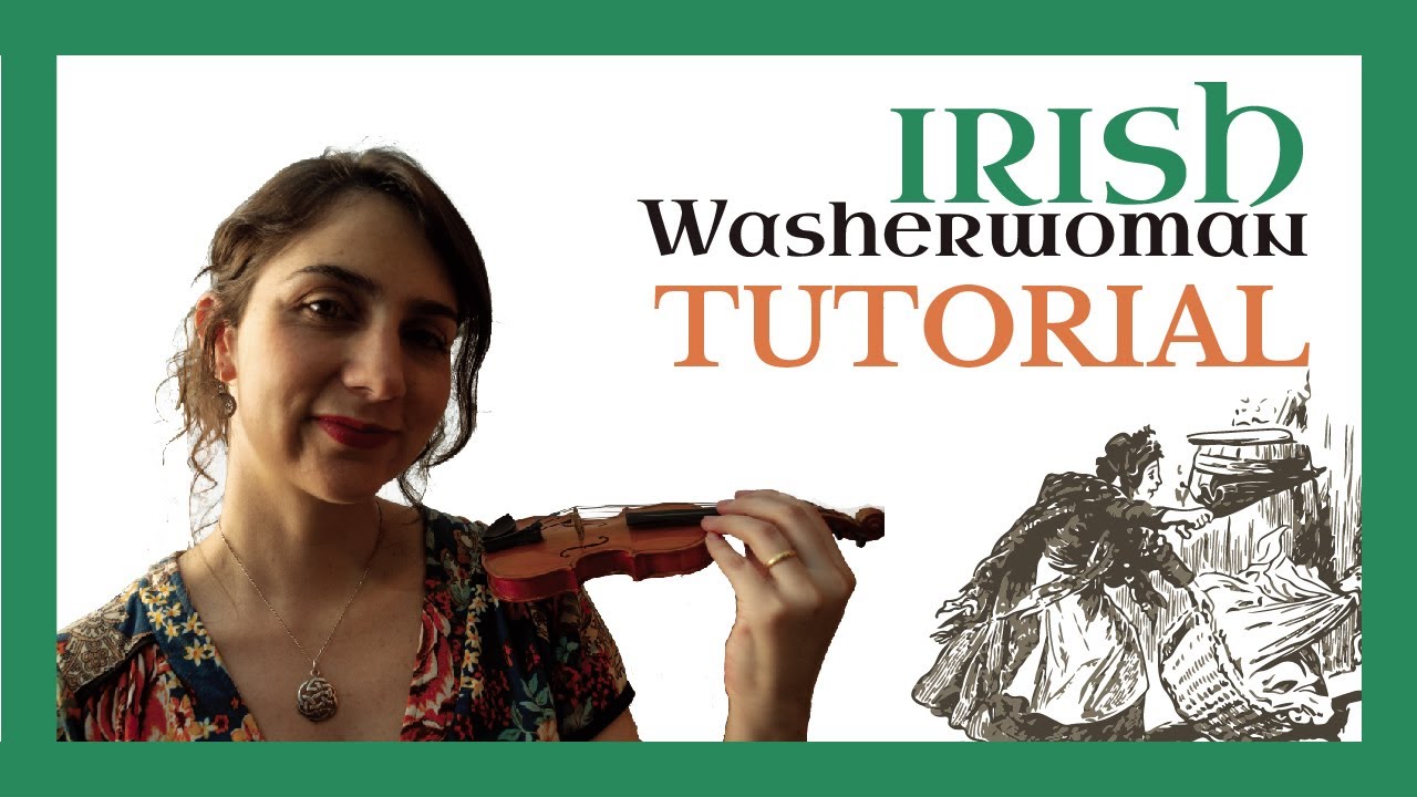 THE IRISH WASHERWOMAN ☘️ [VIOLÍN IRLANDÉS 🎻] Cómo Tocar FIDDLE 005