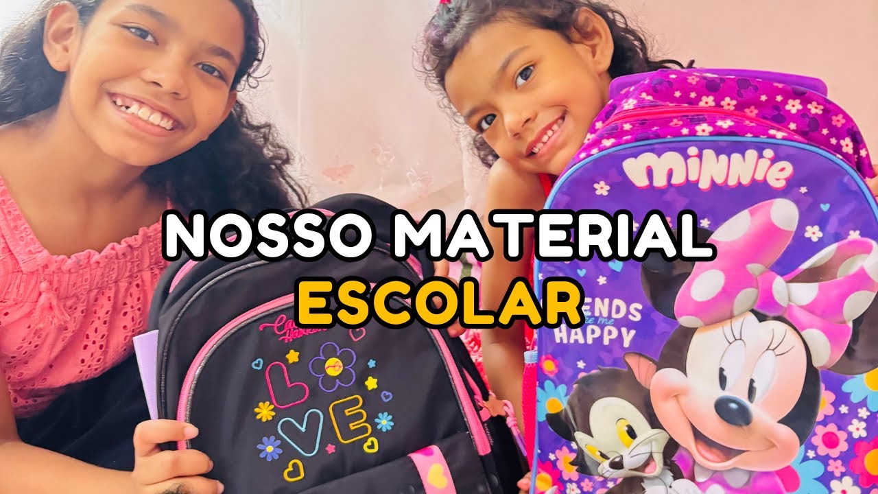 MATERIAL ESCOLAR NOVO 2026 🎒✏️ | O QUE TEM NA MOCHILA DAS MENINAS?