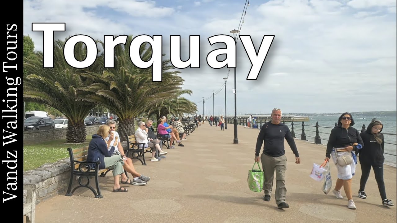 Torquay Walking Tour - English Riviera- From Torbay Road to the Harbour