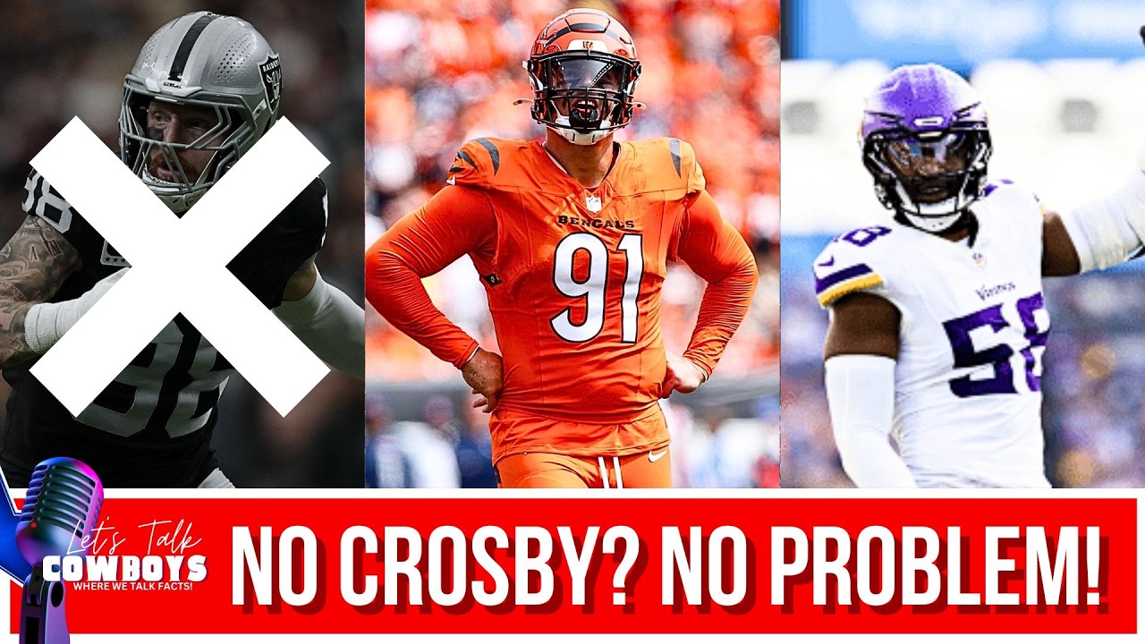 No Maxx Crosby Is No Problem For Jerry and The Cowboys! WE Have Options!