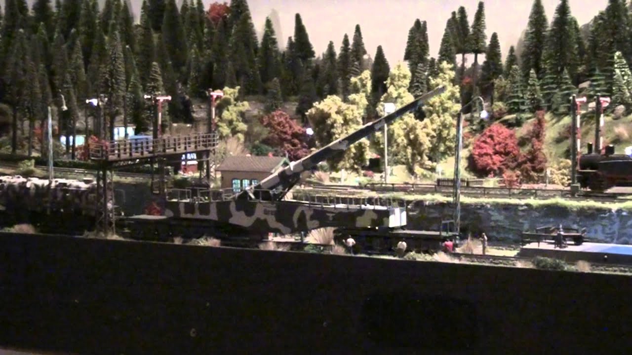Märklin BR 53 0010  mit Bruno K 5 Geschütz