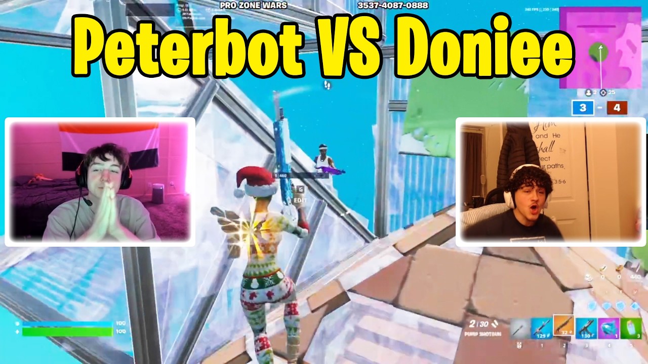 Питербот против Доние 1 на 1 в Зональных войнах!