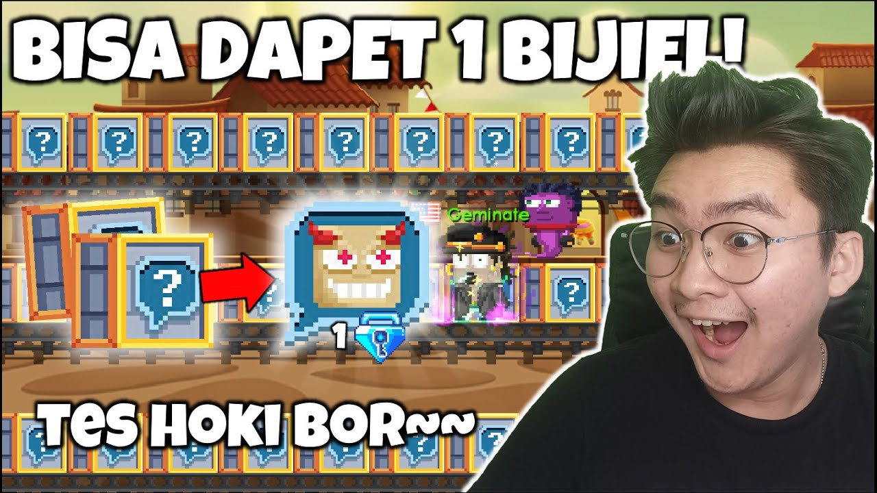 Hadiahnya Bisa Sampai 1 BGL!! LANGSUNG KITA COBA | Growtopia Gacha 2023