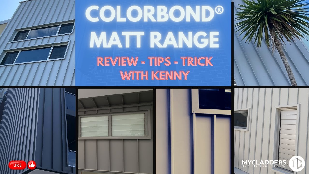 #Colorbond Matt Range