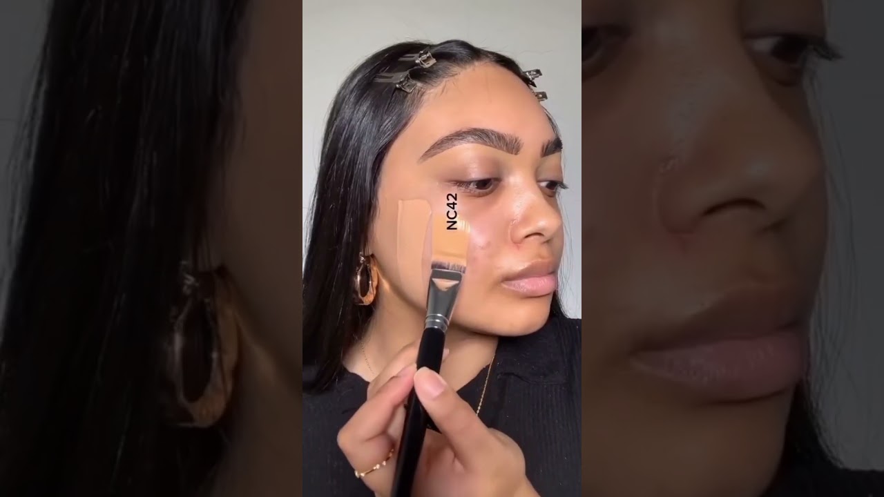 @maccosmetics shades~NC42,NC41,C45 #makeup #maccosmetics #youtubeshorts