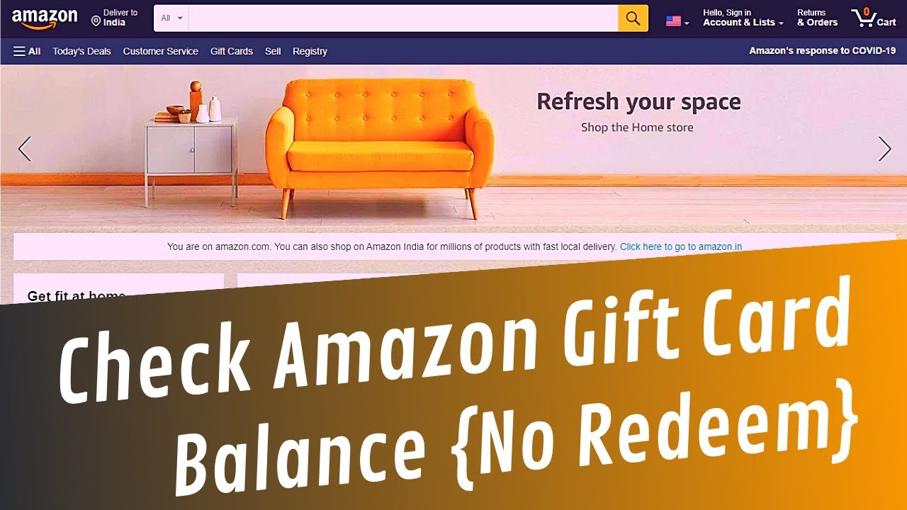 How To Check Amazon Gift Card Balance Without Redeeming in 2021