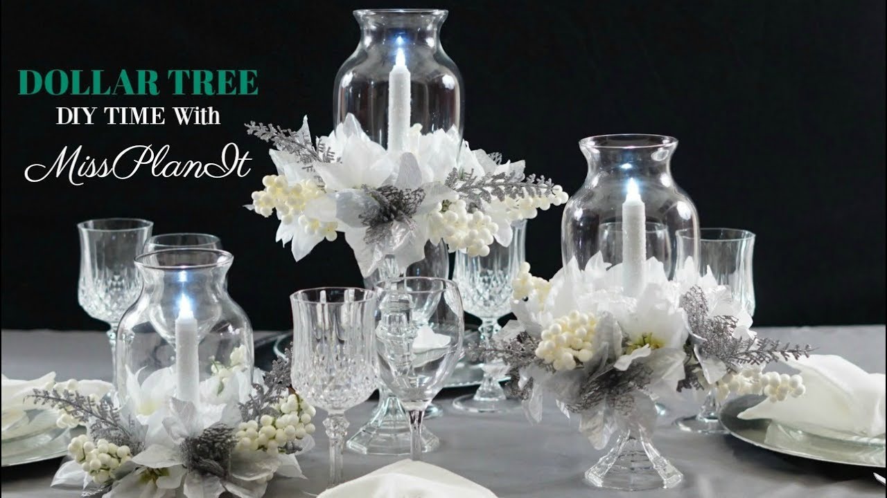 DIY $7 Dollar Tree Christmas Centerpiece | Dollar Tree DIY | DIY  Dollar Tree Tutorial