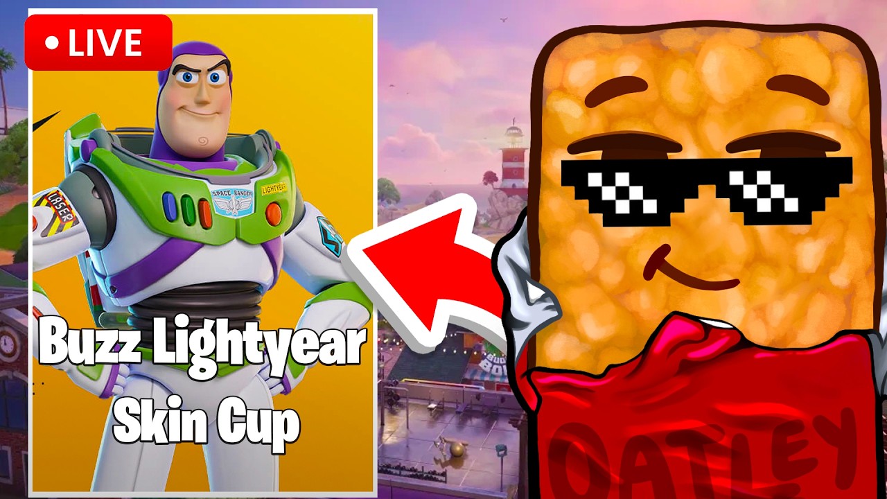 🔴LIVE - BUZZ LIGHTYEAR CUP & MY LOCKER BUNDLE IS BACK (Fortnite)