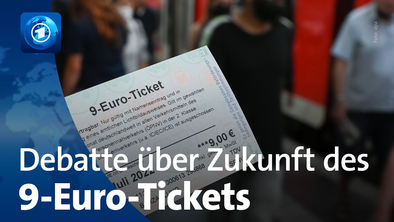 Angebot endet diesen Monat: Wie geht es weiter mit dem 9-Euro-Ticket?