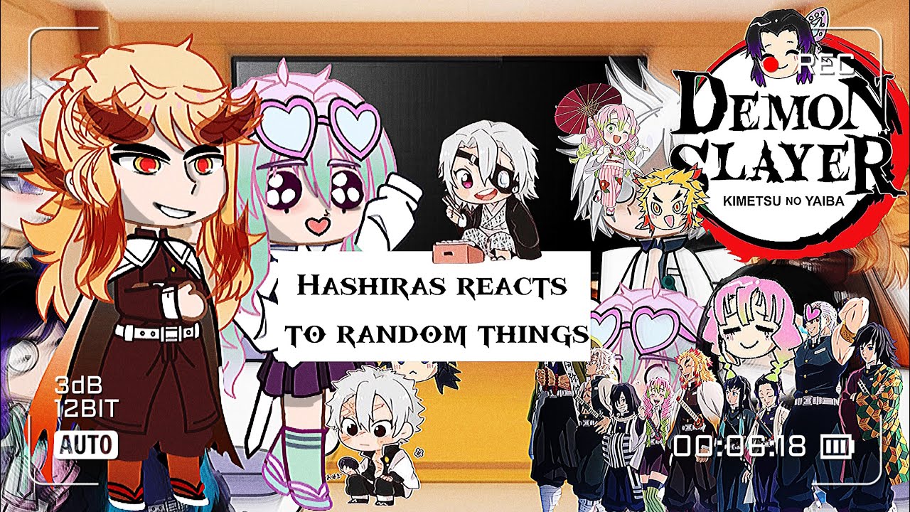 || Hashiras reacts to random things || Part 2/? ✨|| SHIPS || read more in vid