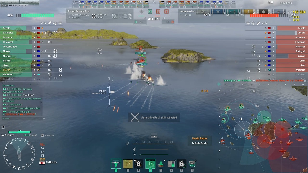 I-56 44 WOWS: It's boring but it's 275k damage game