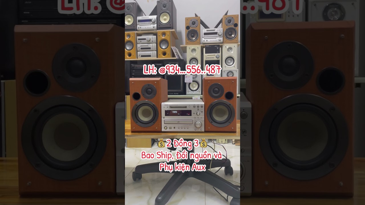 D&Agrave;N MINI DENON D-MS3 #bolero #music #nhachaymoingay #loa #danmini #smartphone #denon #bluetooth