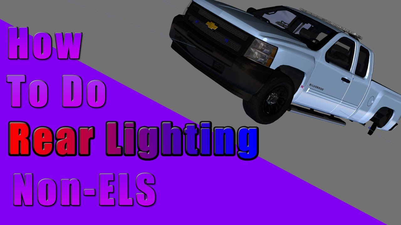 How to Do Rear Facing Environmentals & Lights Correctly | Non-ELS | FiveM | 2021