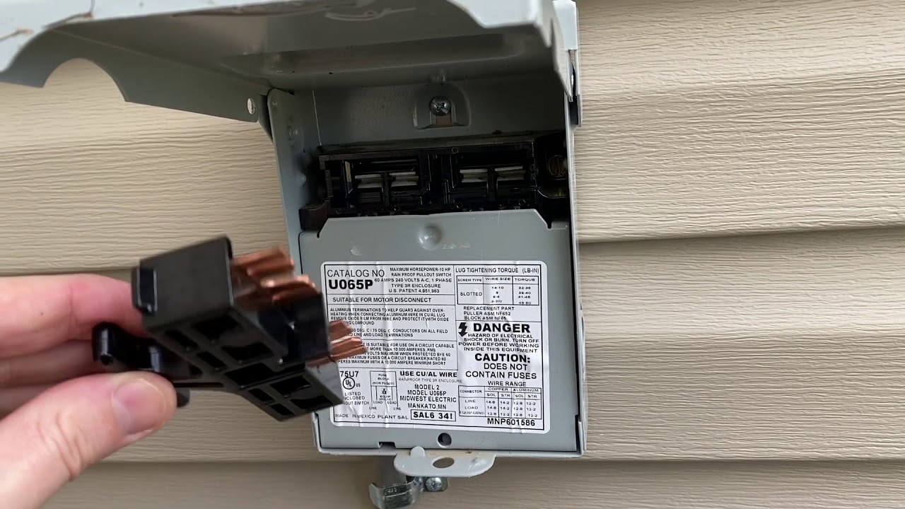 HVAC: Disconnect