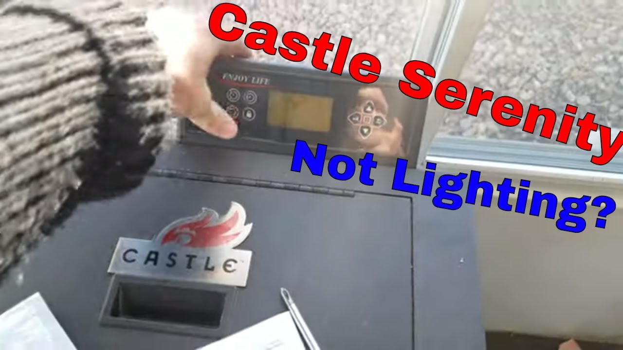 Печь на пеллетах Castle Serenity | Диагностика отсутствия пламени | Разборка, чистка | Замена зап...