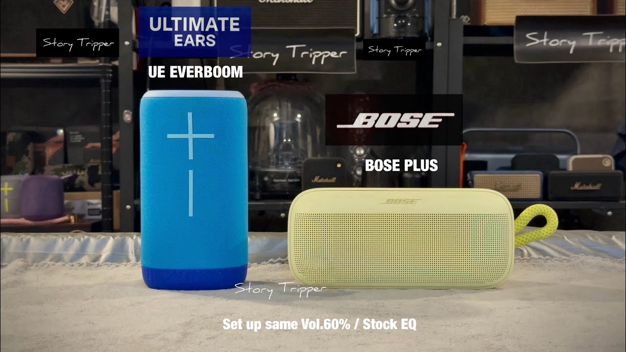 Ultimate Ears Eveeboom против Bose Soundlink Plus