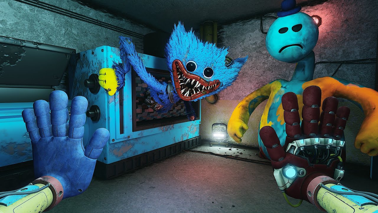 What if you KILL HUGGY WUGGY with the GRINDER? (secret scene) - Poppy Playtime: Chapter 4