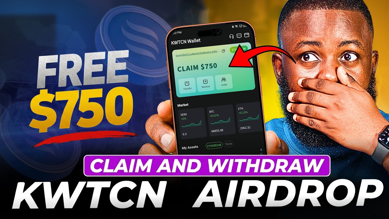 KWTCN Airdrop: Claim and withdraw free VERIVAULT Token