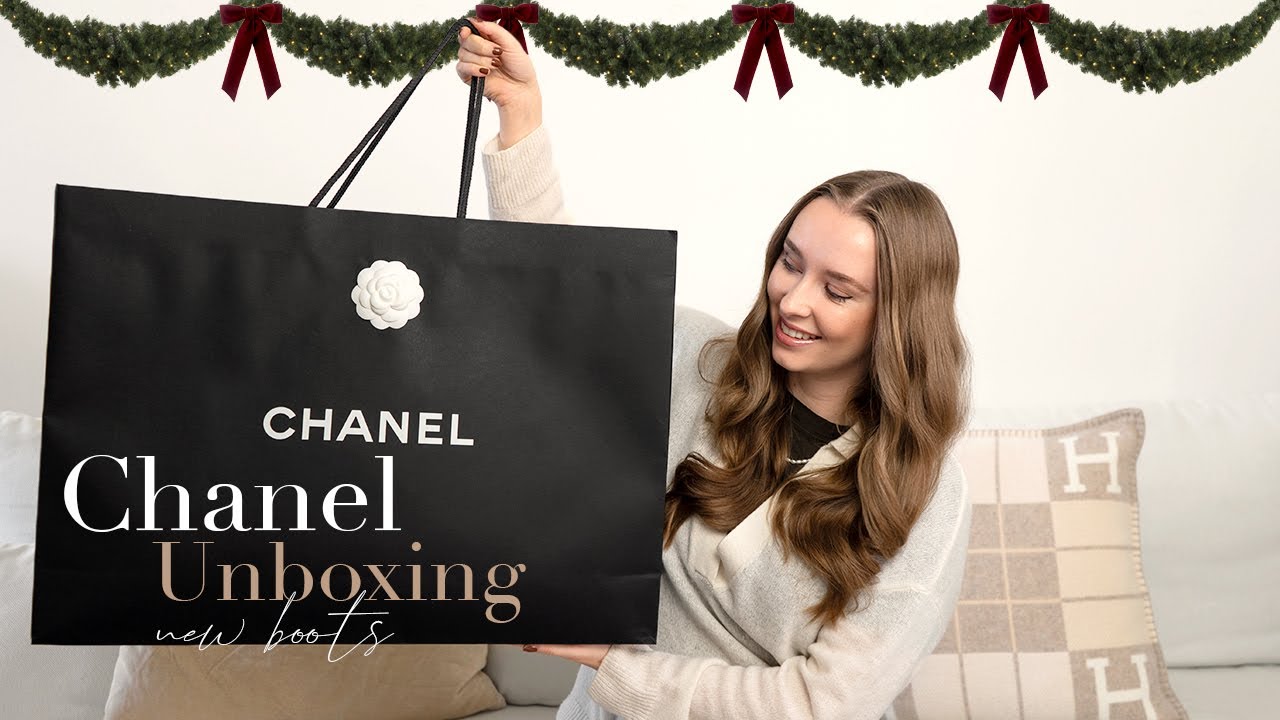 THE MOST PERFECT FALL BOOTS SIGNED CHANEL UNBOXING – VLOGMAS EP. 1 I HAUTEATHEART