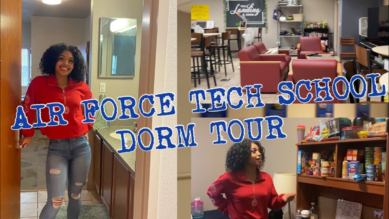 AIR FORCE TECH SCHOOL DORM TOUR | FT SAM HOUSTON