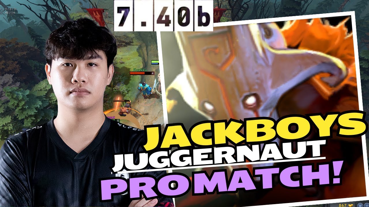 🤯JACKBOYS [Juggernaut] HC 7.40b- DOTA 2 HIGHEST MMR MATCH#dota2gameplay  #dota2