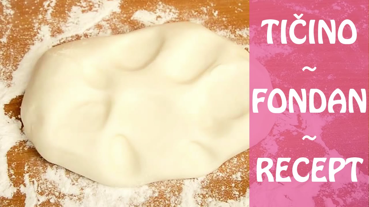 Recept za domaći tičino ili fondan | Natašine slastice