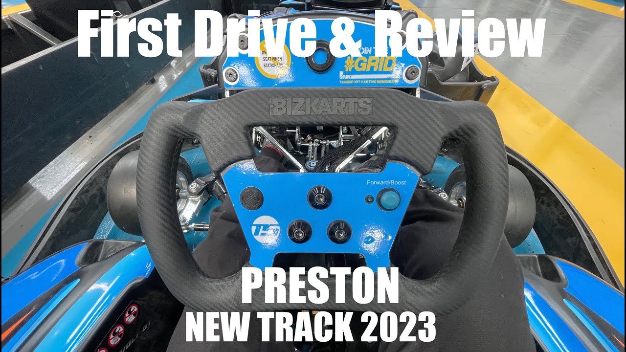 TeamSport eKarting Preston BRAND NEW TRACK First Drive & Review Indoor Go Karting
