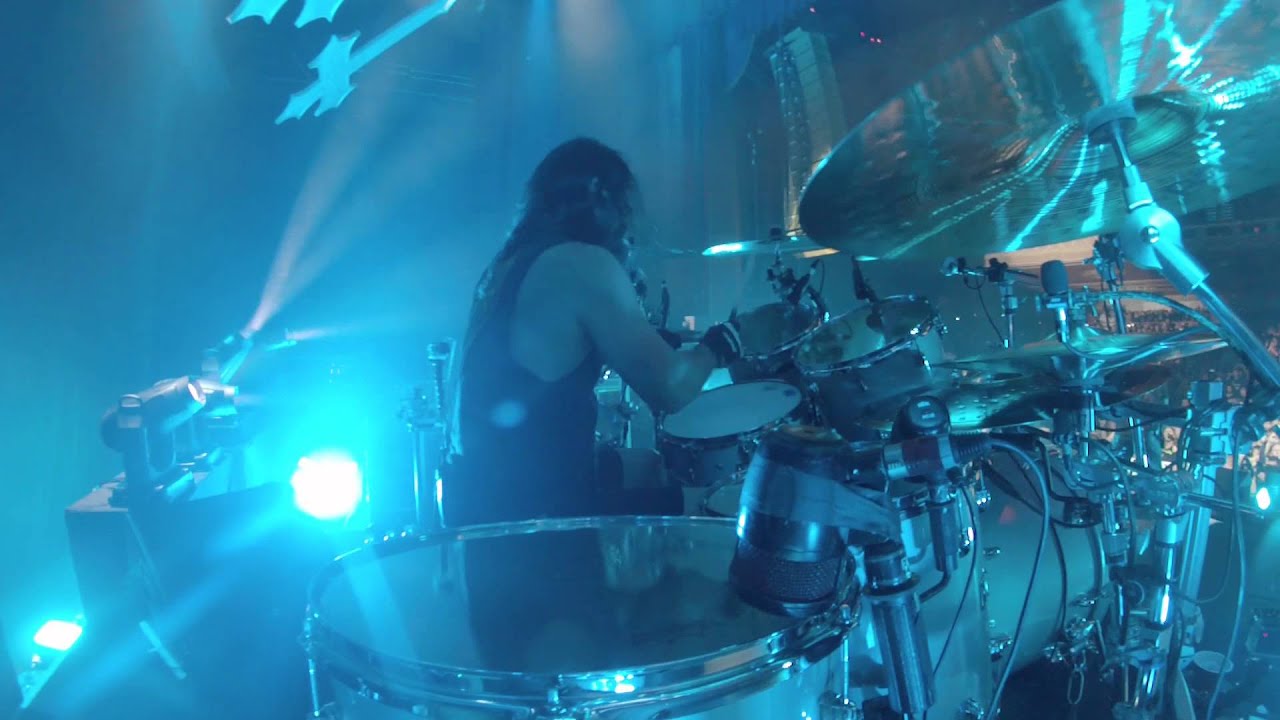 Paul Bostaph / SLAYER 2014 GoPro Footage Oakland, CA