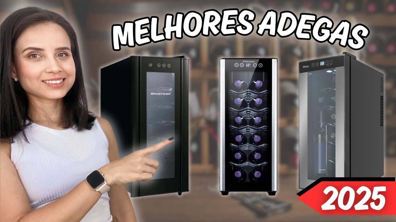 Qual a melhor ADEGA CLIMATIZADA para 12 garrafas? | Melhor ADEGA DE VINHO CLIMATIZADA
