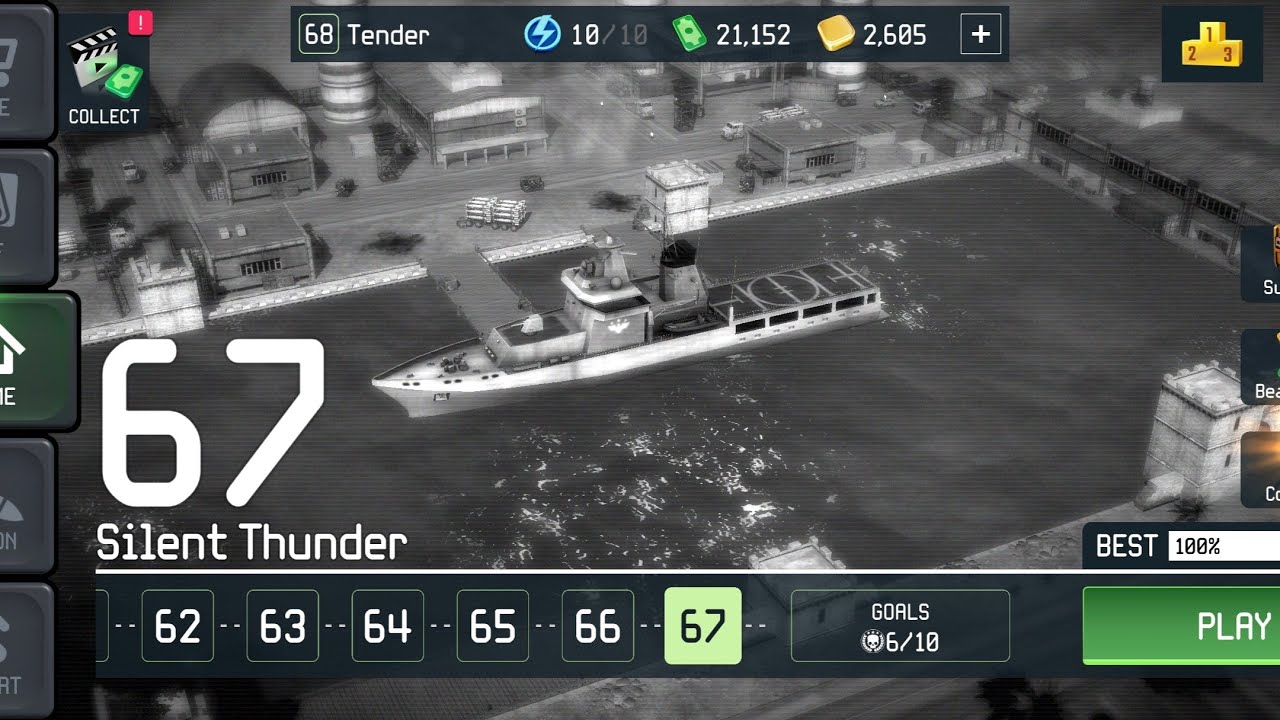 WAR DRONE: MILITARY BATTLE GAME LEVEL 67-Silent Thunder